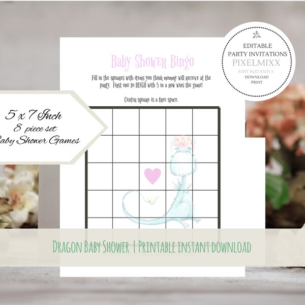 Dragon Baby Shower - Etsy