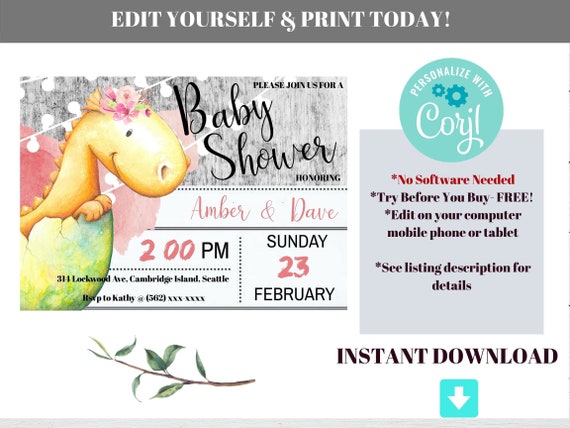 no pink baby shower