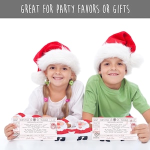 North Pole Telegram From the North Pole Santas Nice List Confirmation