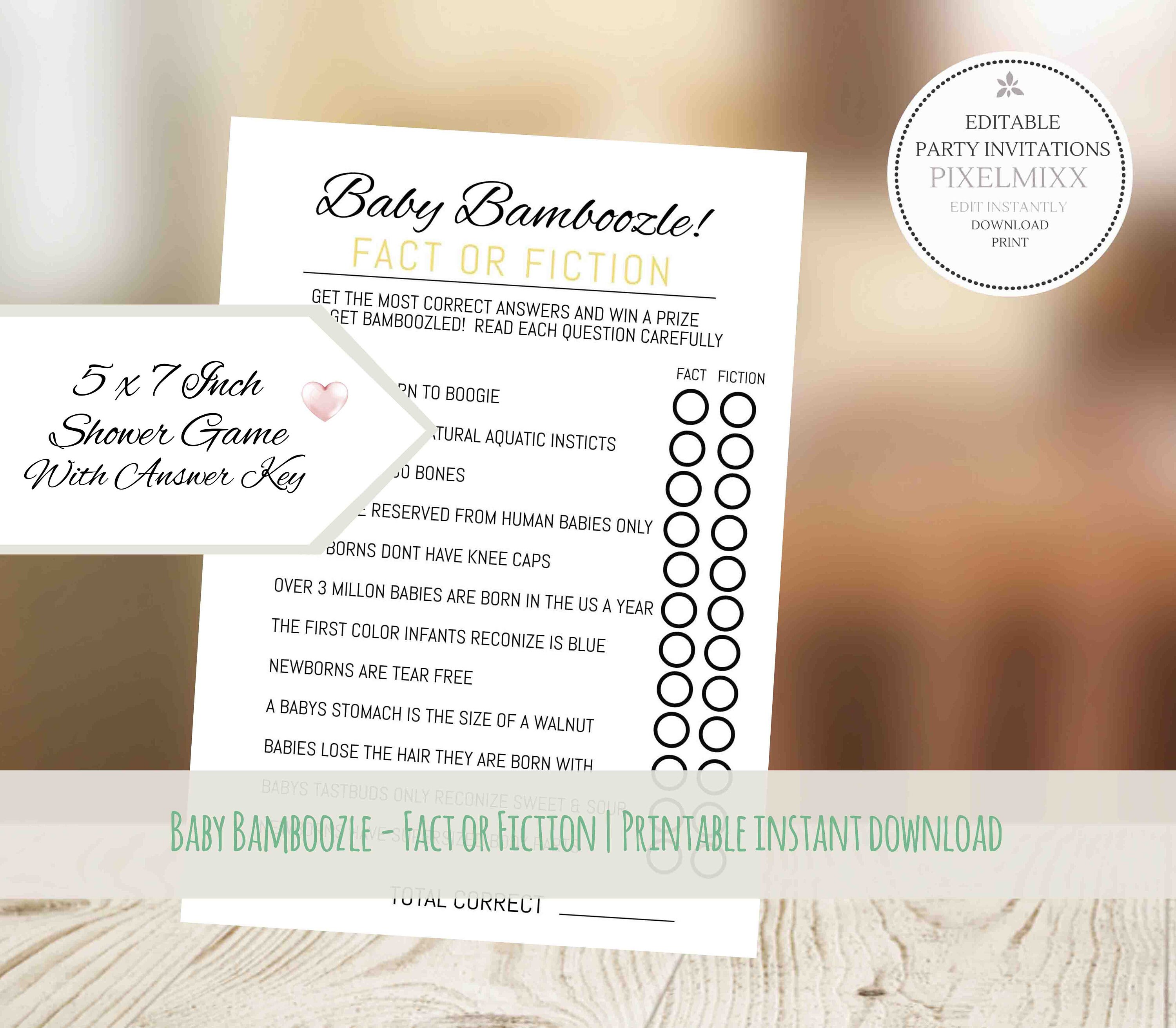 Bamboozle Game - Etsy