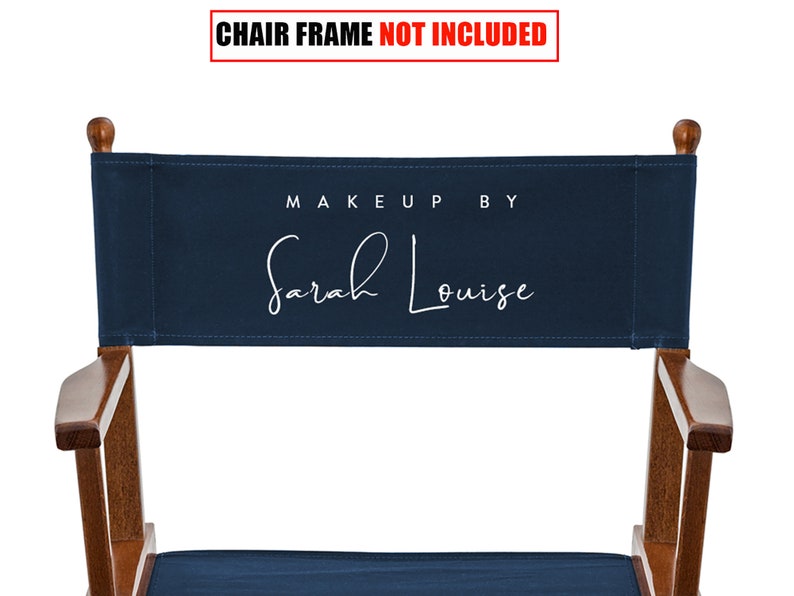 Personalized Navy Blue Director Chair Covers Replacement Etsy UK