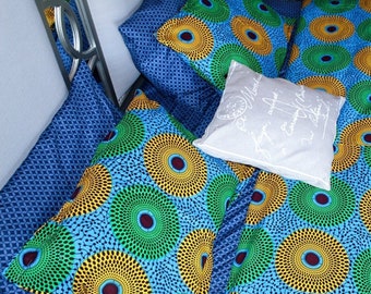Duvet & 2 Pillow covers / UNIQUE/ AFFORDABLE / AFROCENTRIC : King_Queen_Twin