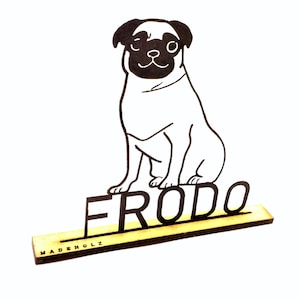 Geïndividualiseerd object met de naam van uw MOPS !