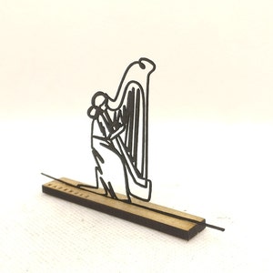 De harp! Hoor je de geluiden?