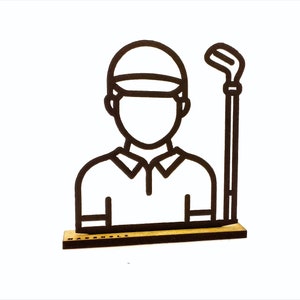 GOLFSPELER! Waar is je racket?