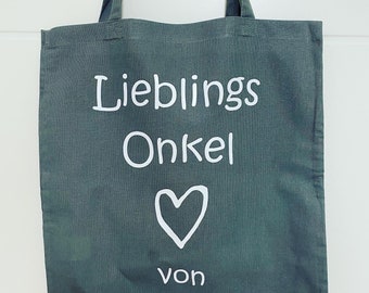 Jute Tasche - Tote Bag - Wunschmotiv