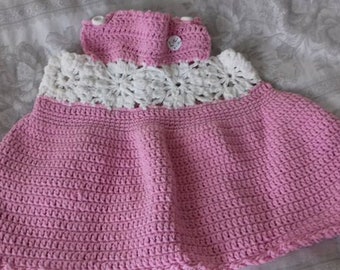 Baby girl crochet summer dress