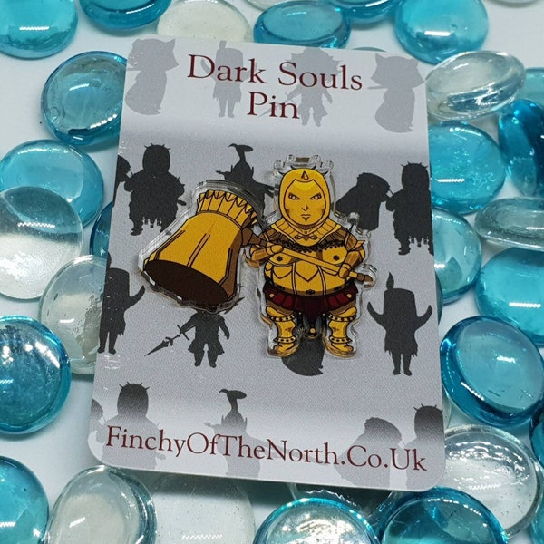 Chibi Souls Fat Knight [CHARITY] pin badge