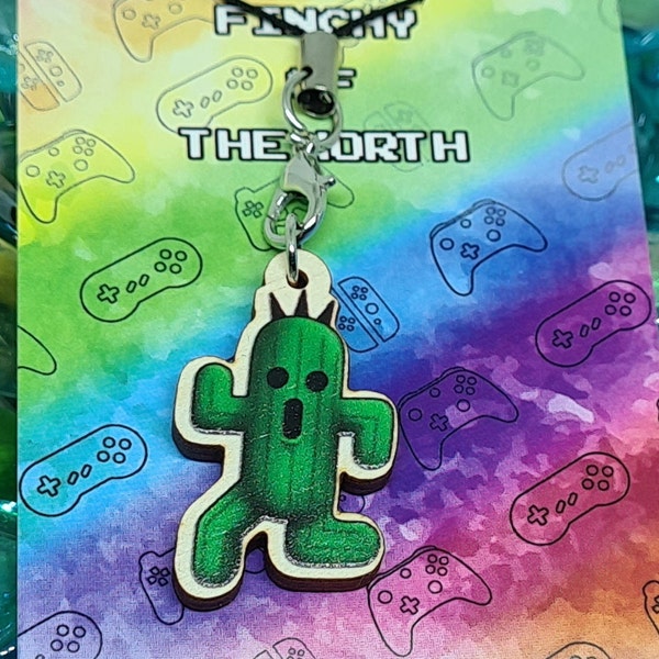 Wood Fantasy Summon Cactus [CHARITY] Charm