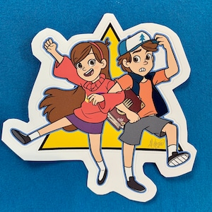Mystery Twins - Dipper and Mabel Sticker