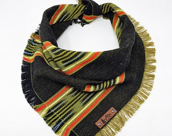Pet Bandana "Moss Gulch" Guatemalan cotton