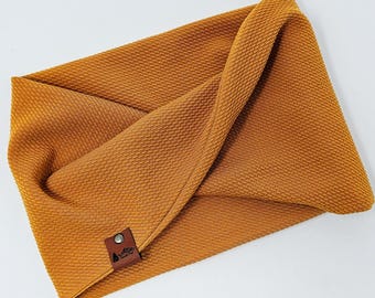 Pet Summer infinity Scarf "Mustard"