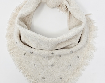 Dog Bandana "Crystal"
