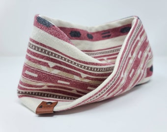Dog infinity Scarf "Lonerock" Aztec Twist Scarf Aztec dog neck wear BoHo style