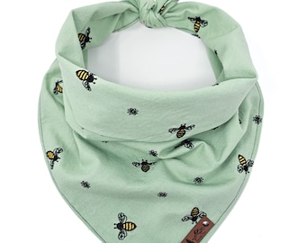 Pet Bandana "Honeycomb" GREEN