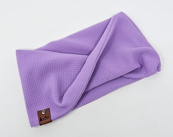 Pet Summer infinity Scarf "Lavender" Twist Scarf