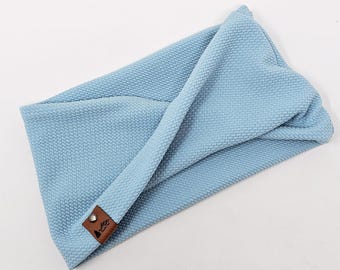 Pet Summer infinity Scarf "Cornflower" Twist Scarf