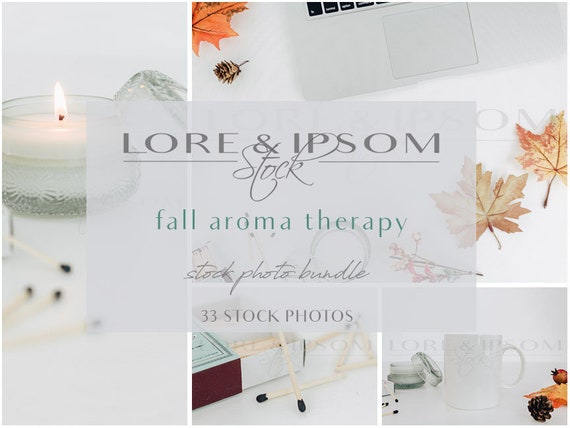 Fall Aroma Therapy Styled Stock Photo Bundle Styled Stock