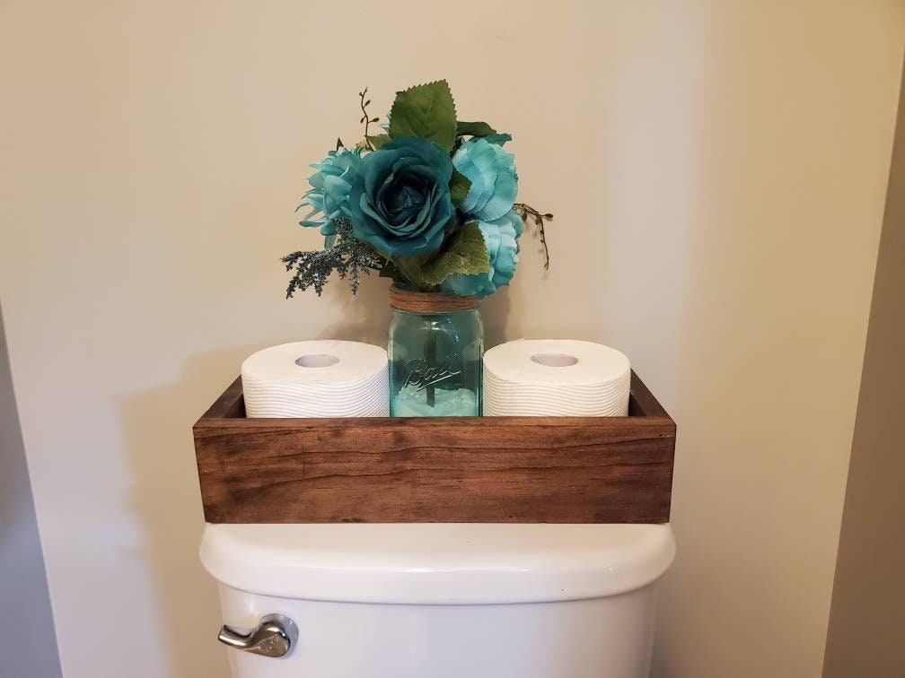 Toilet Caddy Bathroom Decor Bathroom Etsy