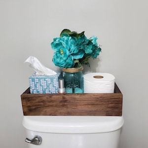 Toilet Caddy, Bathroom Decor, Bathroom
