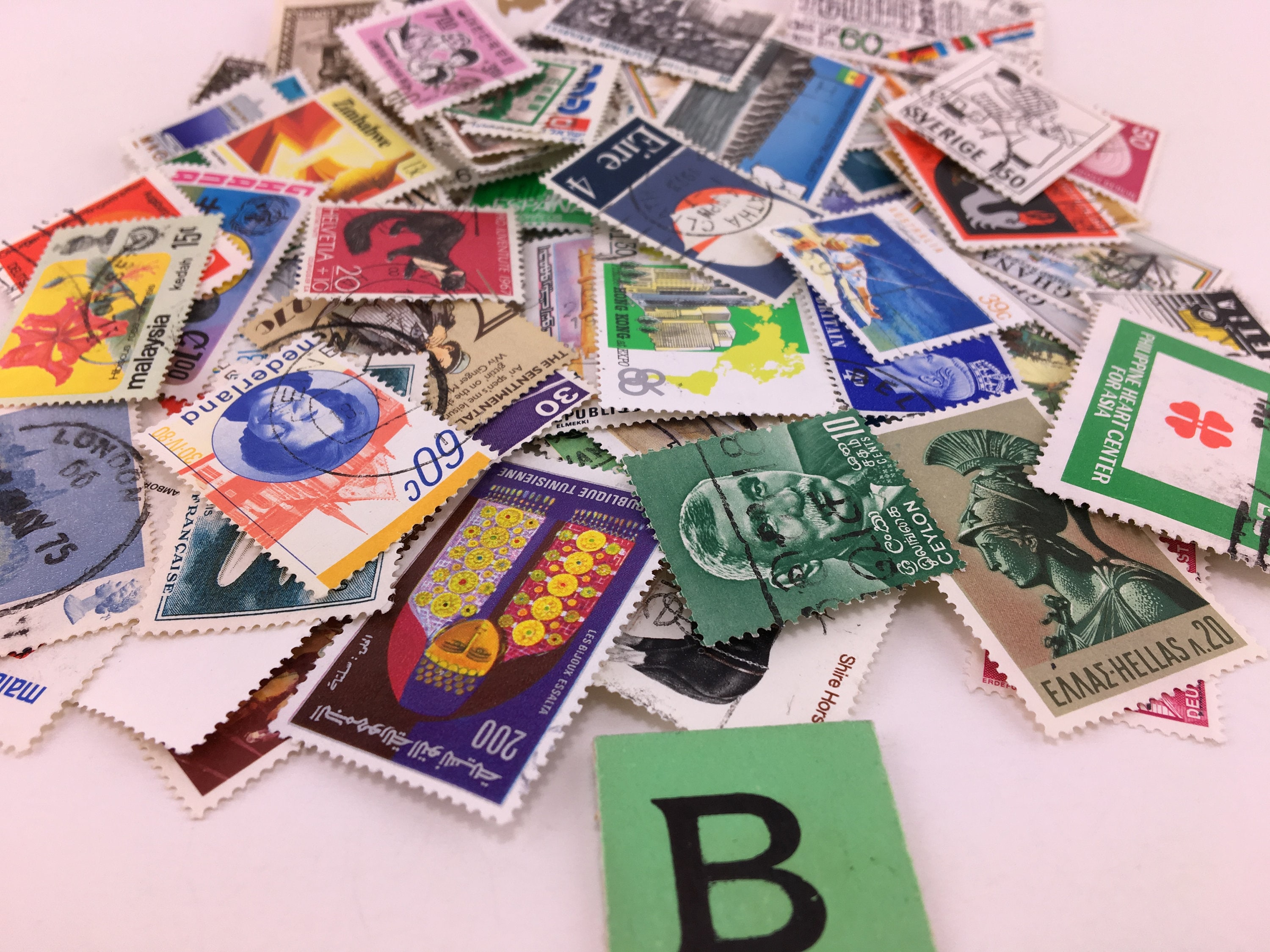 Vintage Postage Stamps Etsy