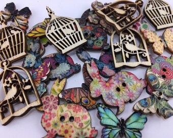 Fun Wooden Embellishments