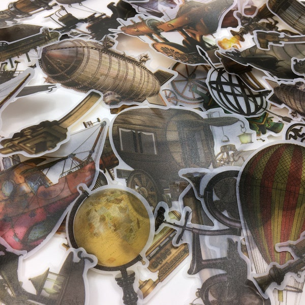 Steam Punk Embellishment Stickers