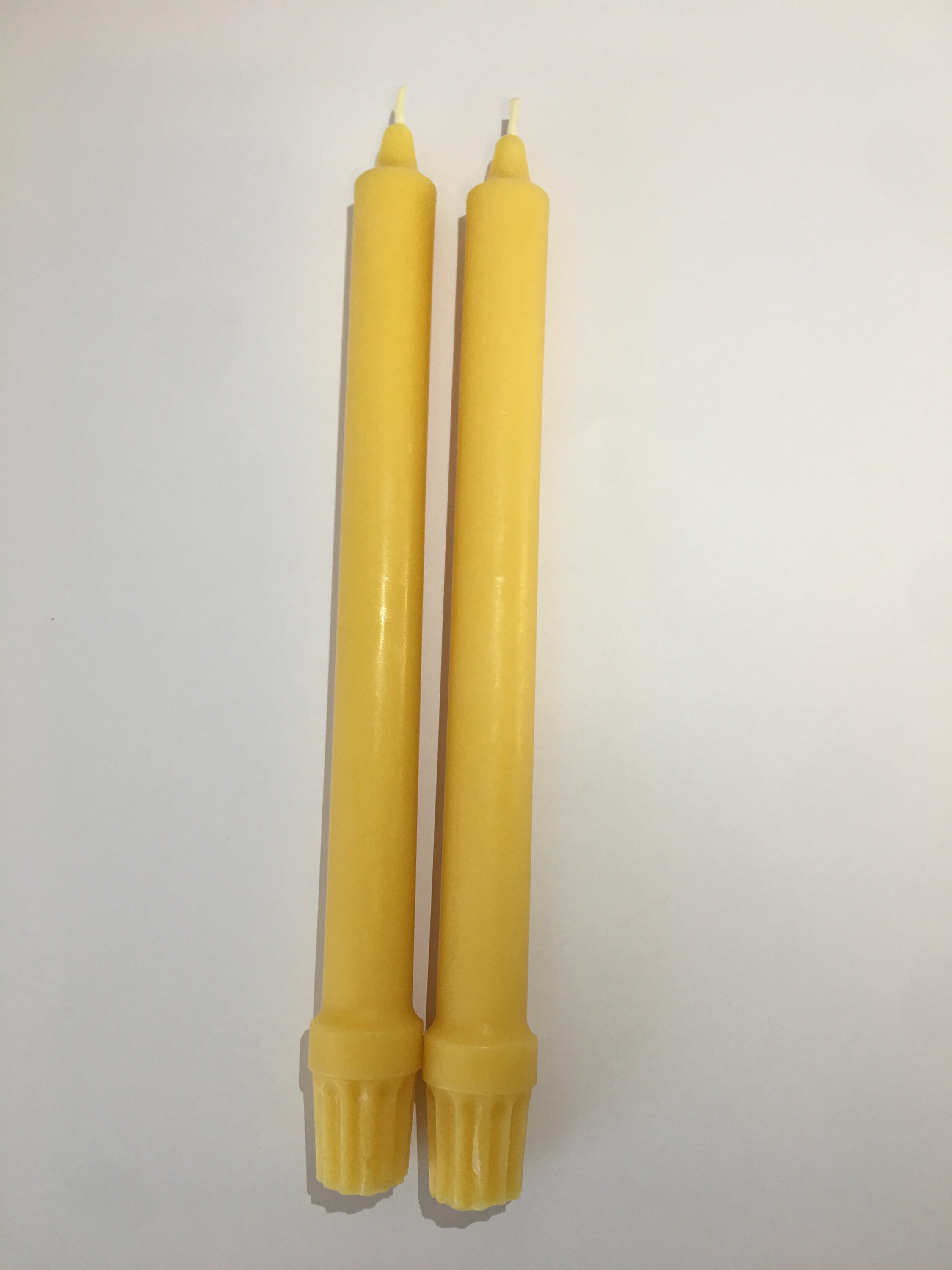 Pair Colonial Beeswax Candles 25.5 Tall Lovely Gift Etsy UK