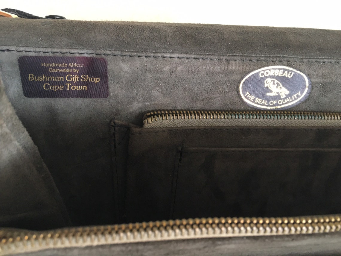 Genuine Ostrich Leather Purse W/adjustable Strap shoulder or Etsy Norway