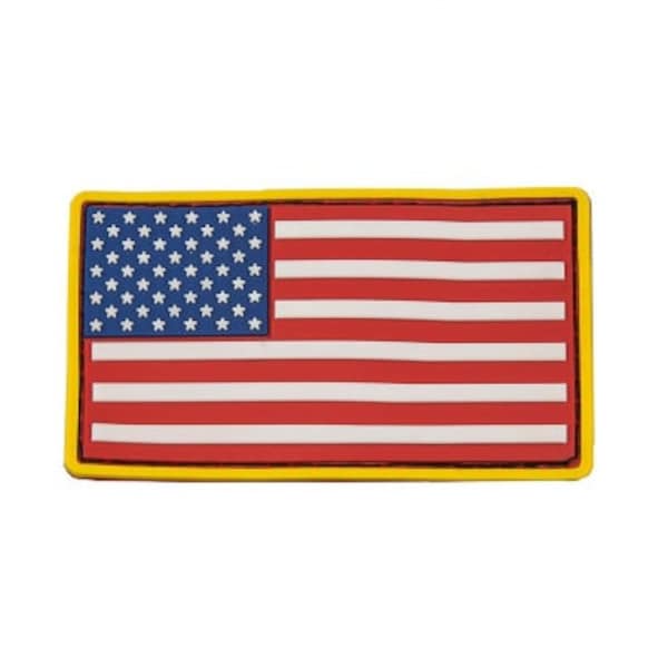 Tactical "American Flag" PVC Velcro Morale Patch | Available in 2 Colors!