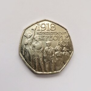 1918 Representation of the People Act British Coin JC
