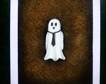 Il fantasma dell'ufficio - La collezione dei fantasmi - Originale firmato