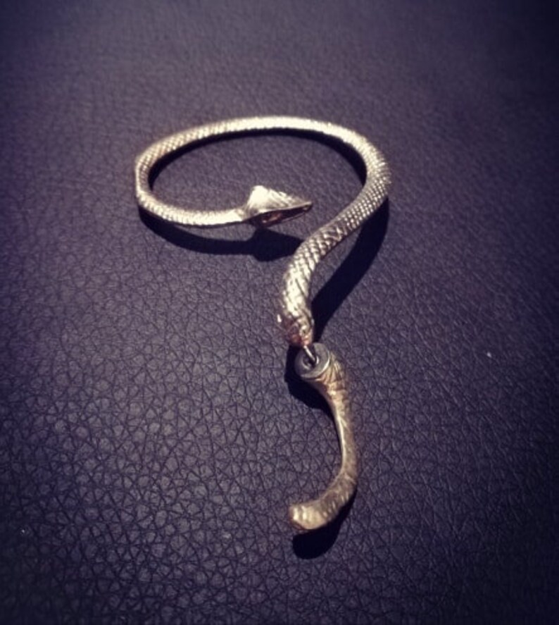 Snake style ear climber cuff earring
