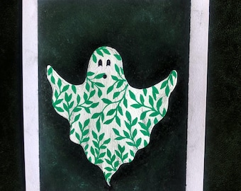 Green Vine Ghost - The Ghost Collection - Signed Original