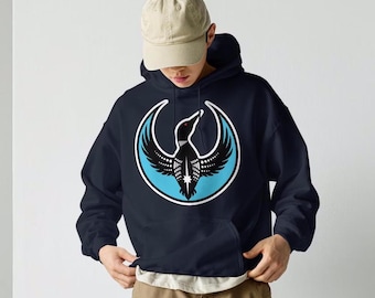 Minnesota Rebel Alliance Loon Emblem Hoodie Sweatshirt - Officially Licensed from Love & Ope