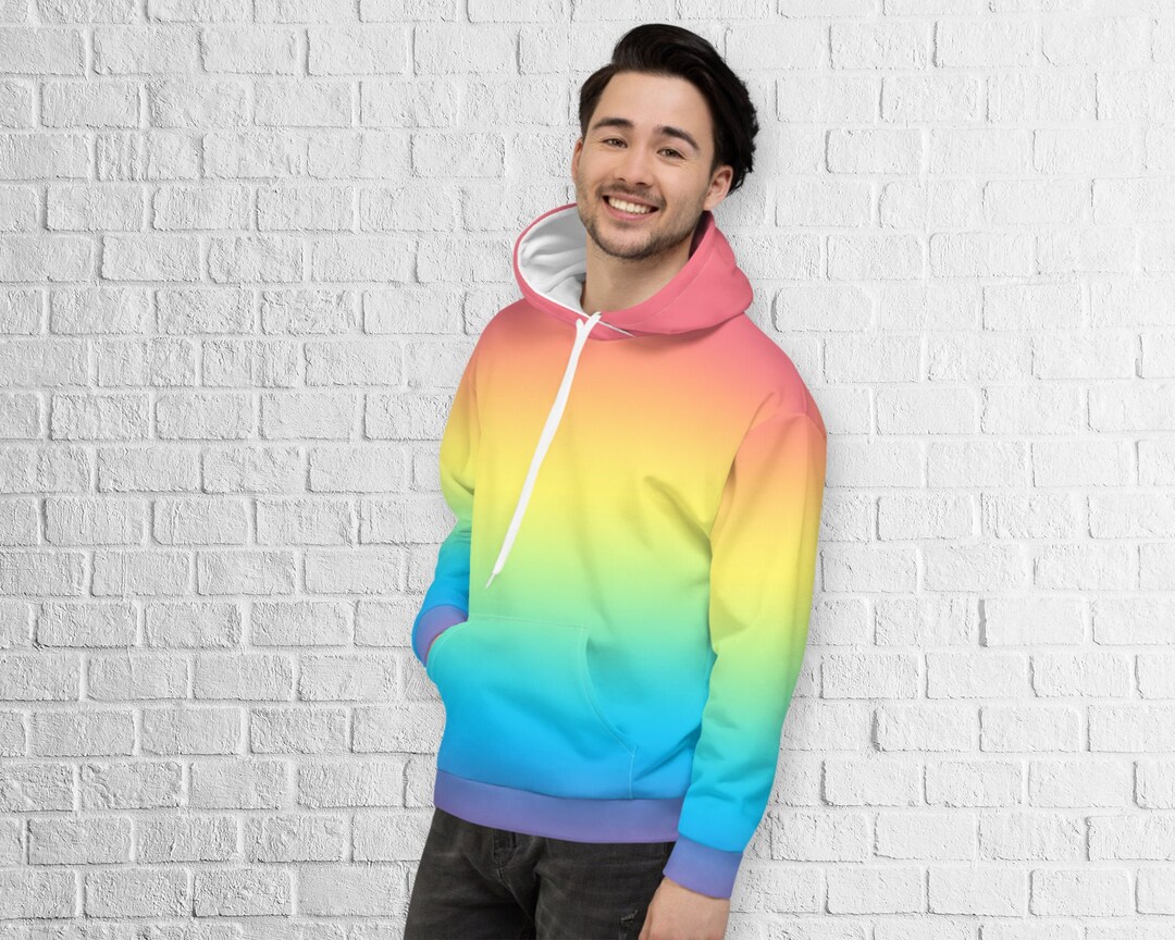 【GRAVER】23FW★ ODDSMILE Rainbow Smile Hoodie ODDSMILE Rainbow Smile Hoodie - GRAVER | 60% - Asian Fashion