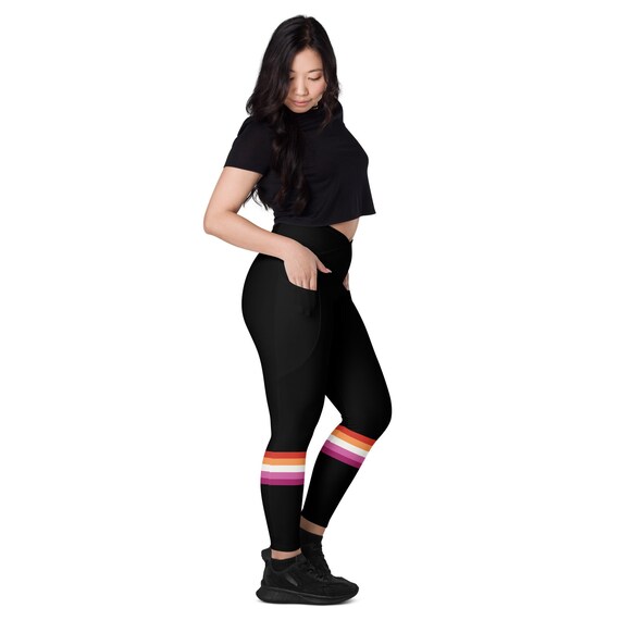 The Bamboo Legging - Biscotti Stripe The Bamboo Legging - Biscotti Stripe