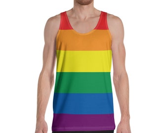 Rainbow Tank Top for Gay Pride
