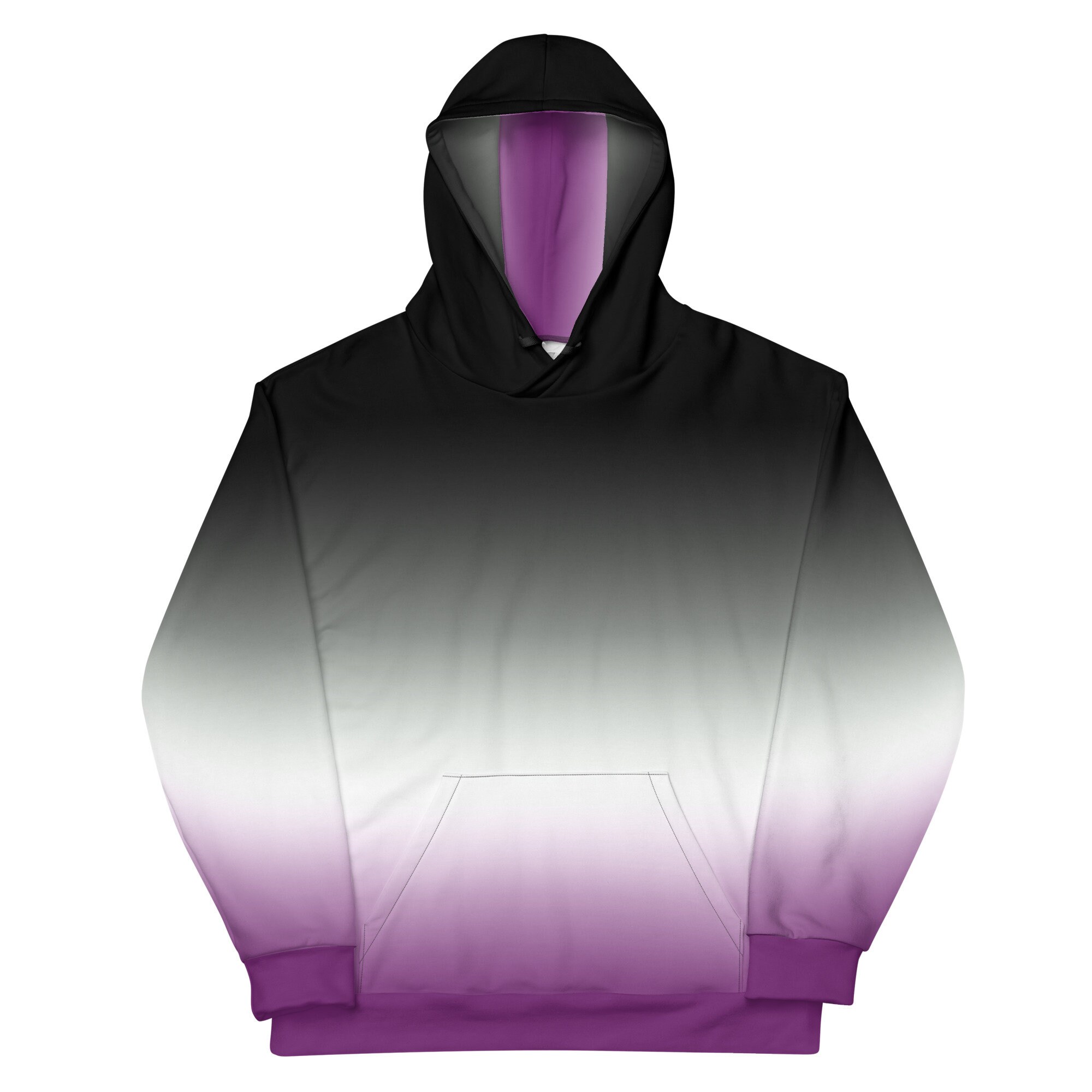 Purple ombre hoodie hot sale