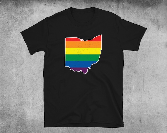 Gay Pride Rainbow Shirt Rainbow Outline Flag Vintage Retro Gay Pride Rainbow Shirt Rainbow Outline Flag Vintage Retro