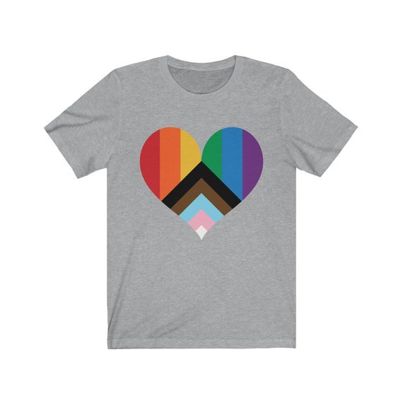 T-shirt Rebooted Gay Pride Flag 