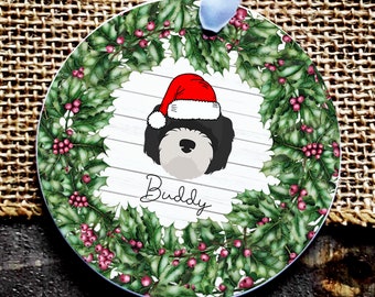 sheepadoodle ornament