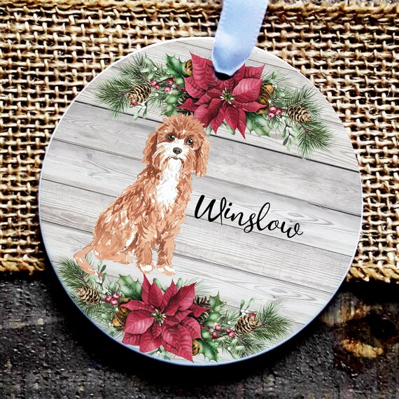 cavapoo dog ornaments