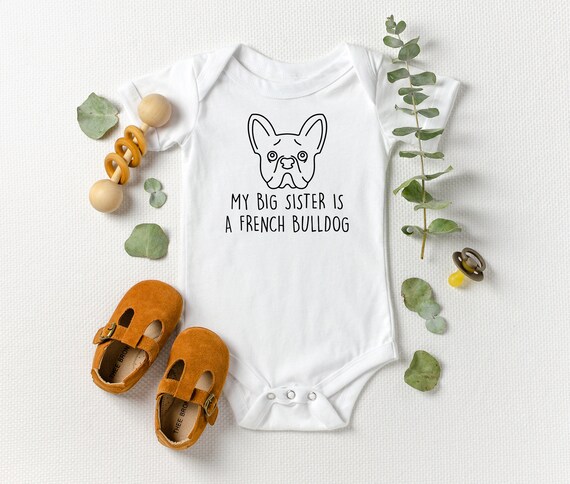 Cute Sweatshirt Long-Sleeve French Baby Bulldog in Love Shirts for Boys 2T-6T