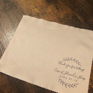JW Elders Gift/ JW Lens Cloth/ Great Quality/ English or Spanish