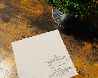 JW Pioneer/ Lens cloth/ Microfiber Cloth/ JW Pioneer Scripture Gift/ Great Quality Cloth/ English or Spanish
