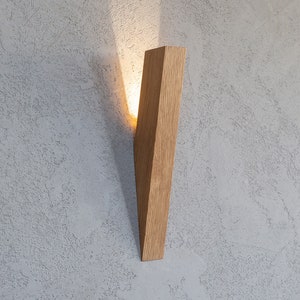 wall lamp wooden lighting high quality handmade home decor lighting FINGER solid wood scone handcrafted