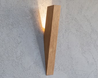 wall lamp wooden lighting high quality handmade home decor lighting FINGER solid wood scone handcrafted