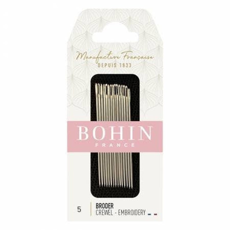 Bohin Embroidery / Crewel Needles Sizes 5 00714B Etsy