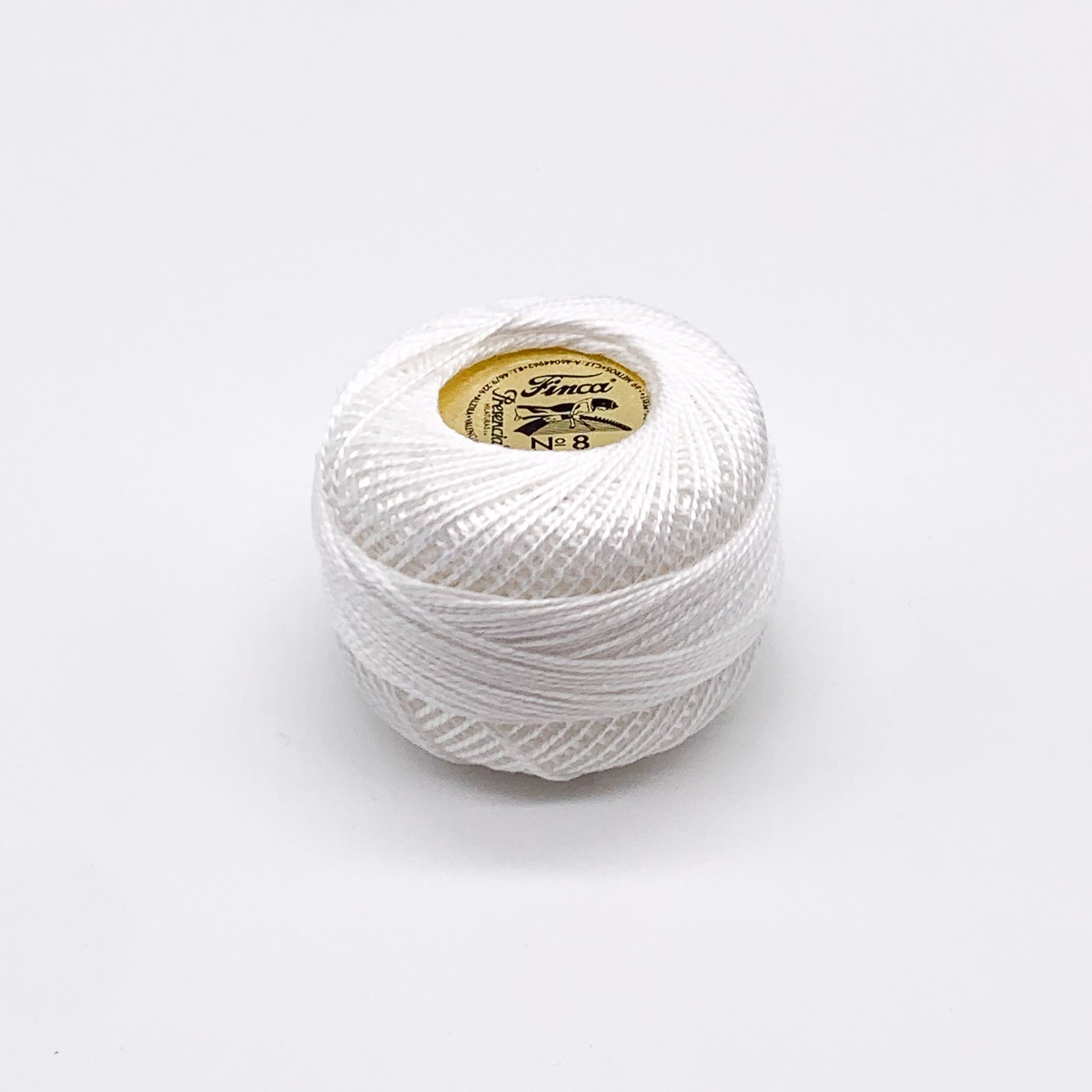 Perle Cotton Thread Size 8 White 1000 Pearl Thread for Etsy